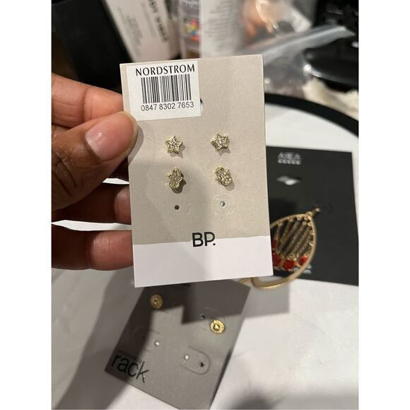 Nordstrom 3 pair of earrings bundle - Picture 4 of 6